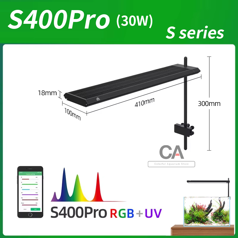 Live Plant Aquarium - Światła akwariowe WEEK AQUA S Series