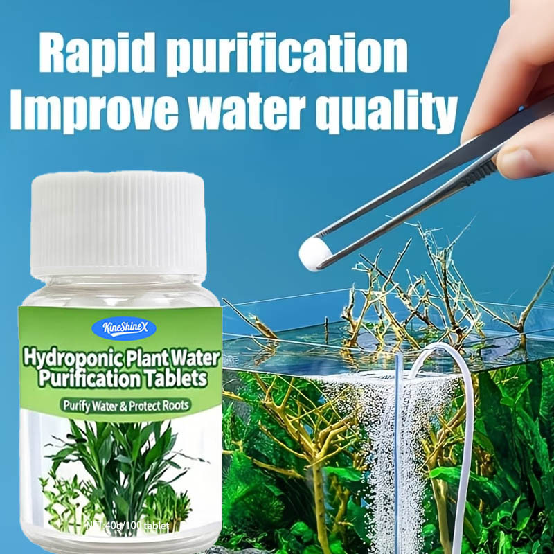 Plant Aquarium Pot - Tabletki do oczyszczania wody hydroponicznej -