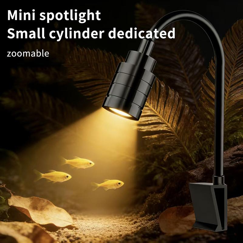 Aquarium Plant Light - Reflektor akwariowy 3W do akwariów południowoamerykańskich,