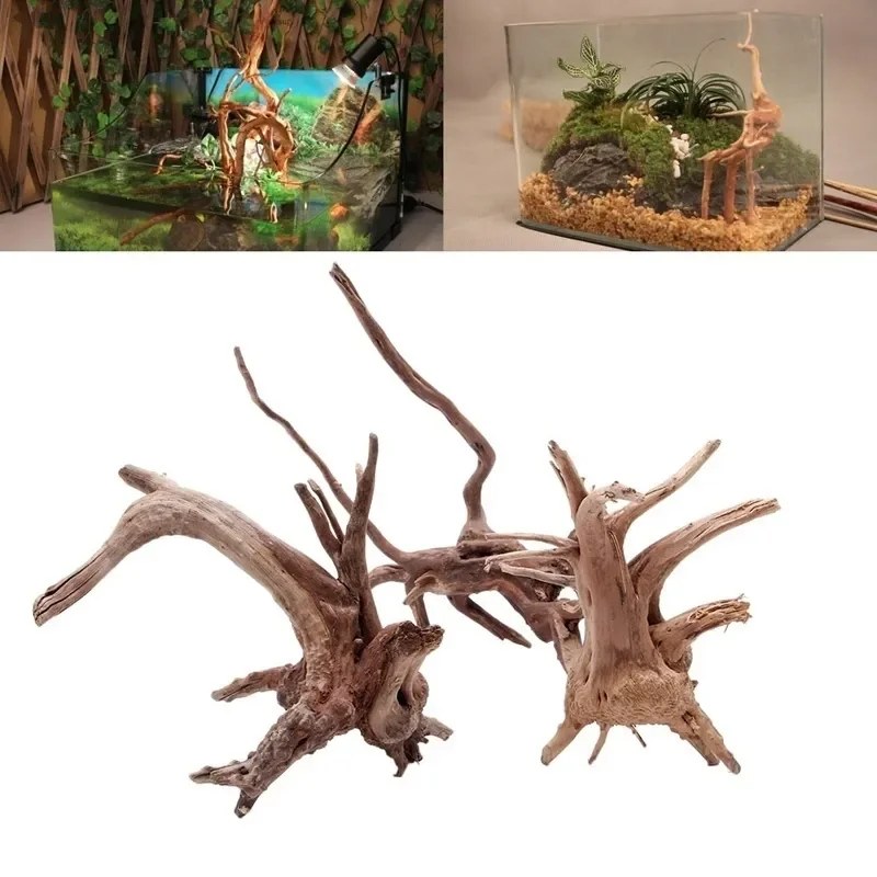 Aquarium Plant Substrate - Naturalne drzewo pnia Driftwood akwarium korzenie