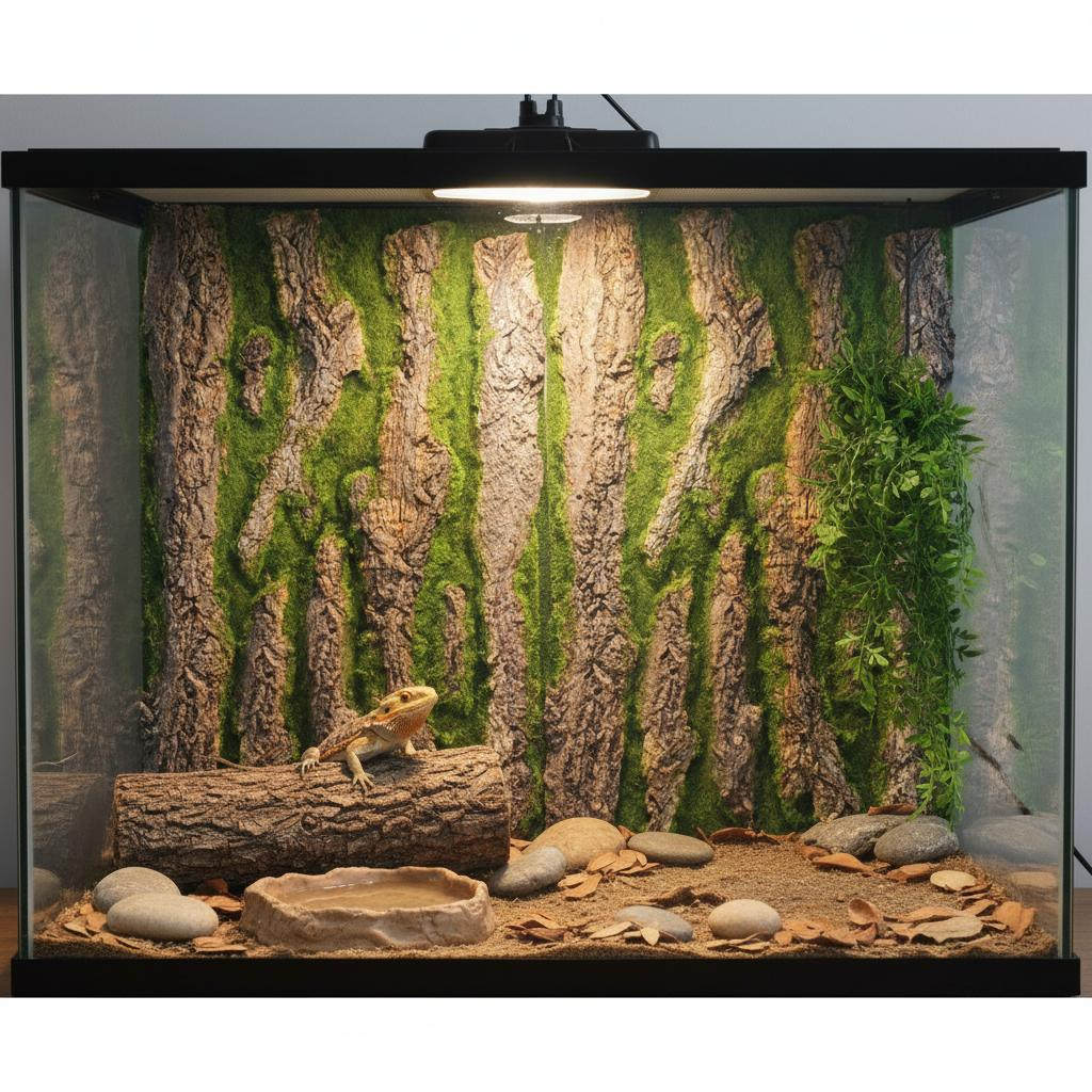 Aquarium Moss - Tło do akwarium 3D, realistyczna dekoracja