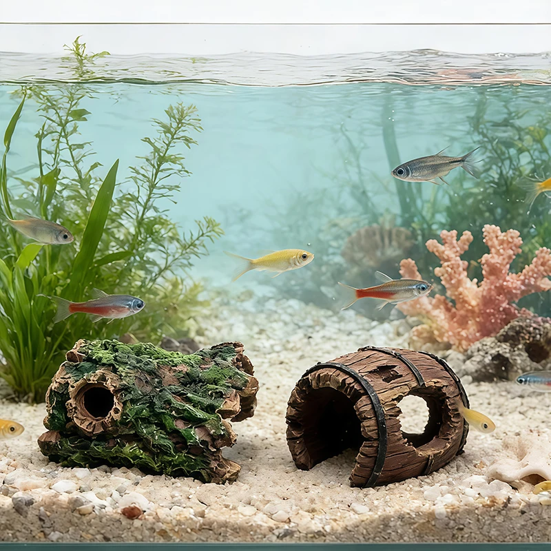 Aquarium Plant Substrate - 3 szt. Dekoracji do akwarium z