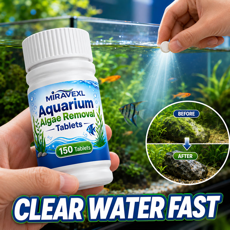 Aquarium Moss - MIRAVEXL 150 Tabletki do usuwania alg