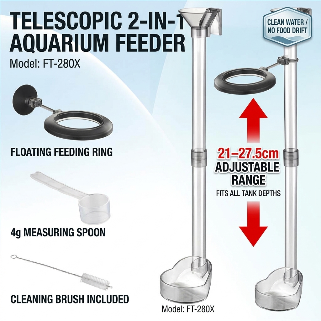 Akrylowa, teleskopowa rurka do – Aquarium Fertilizer recenzja i cena