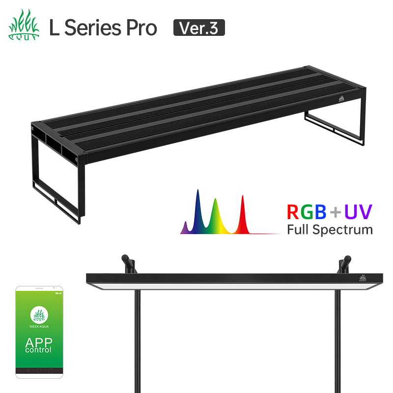 WEEK AQUA L Series APP Ściemni – Aquarium Plant Light recenzja i cena