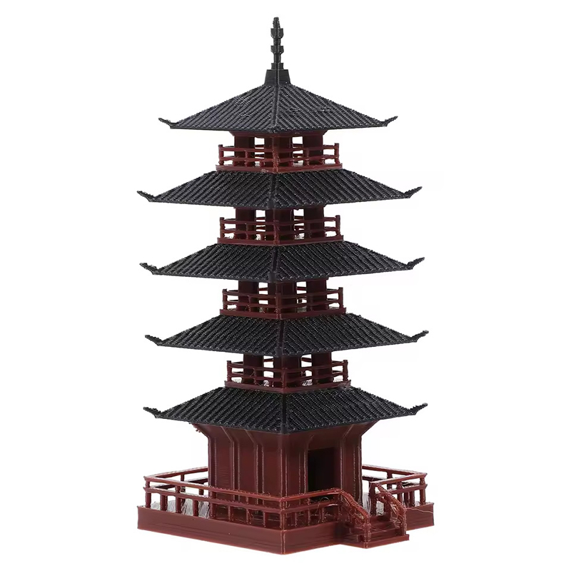 Miniaturowa Pagoda Statuetka M – Aquarium Moss recenzja i cena